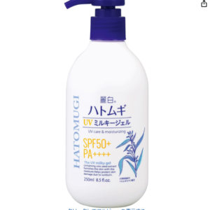 Reihaku Hatomugi UV Milky Gel SPF50+ PA++++ Pump 250ml